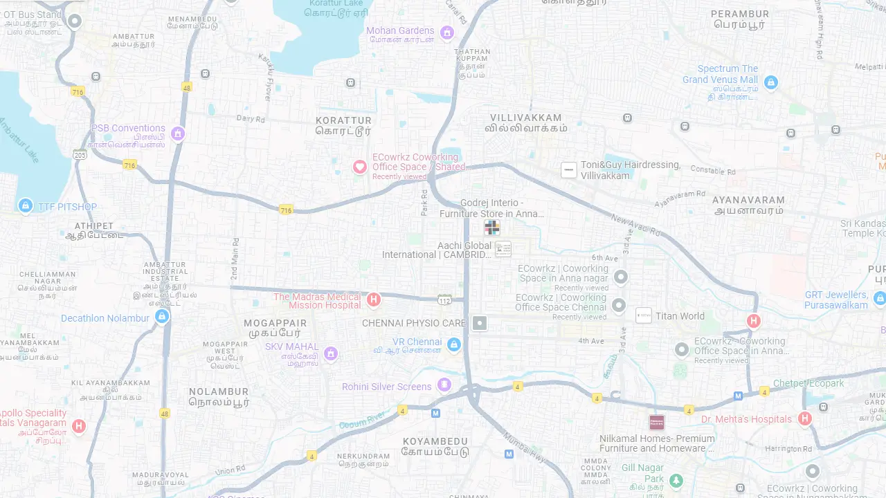 Coworking Locations Map